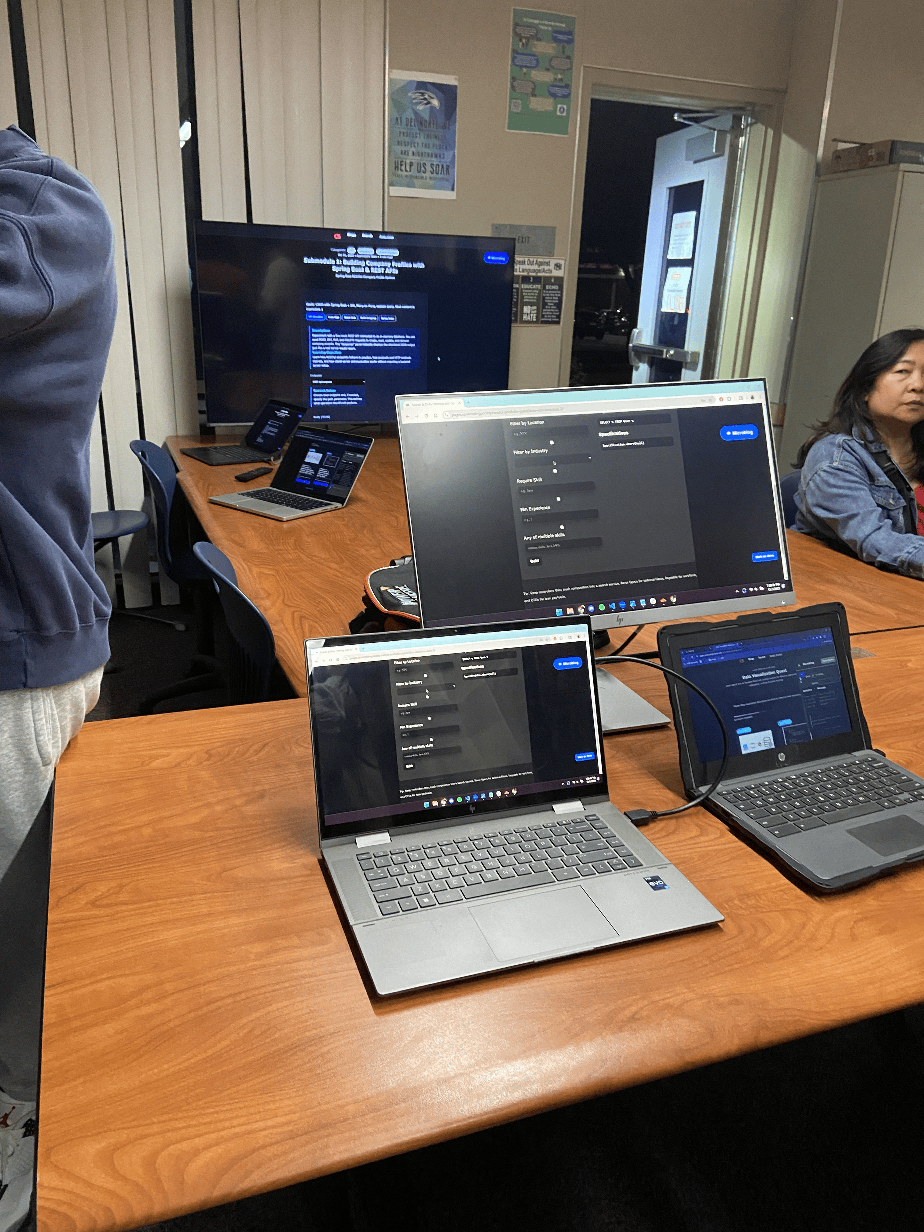 Team collaboration during N@tM